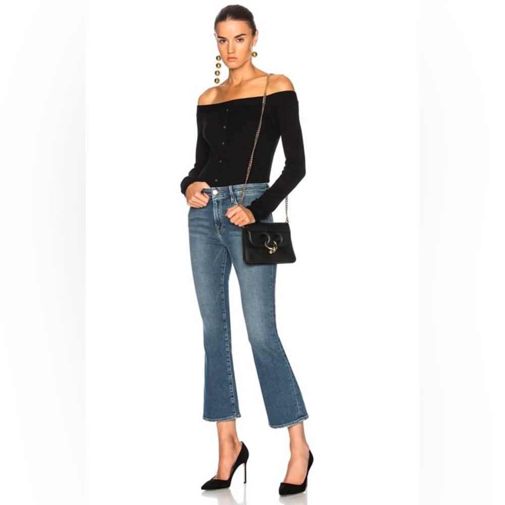 FRAME Denim Le Crop Mini Boot size 27